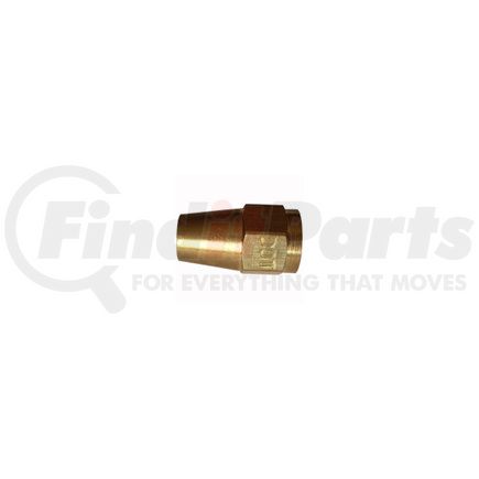 A61-4 by POWER PRODUCTS - Air Brake Nut, Brass, 1/4, for Copper Tubing