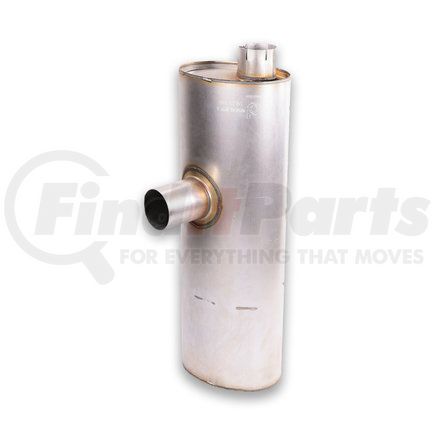 M4-35408X11 by POWER PRODUCTS - Muffler - Type 4 - End Inlet / Side Outlet