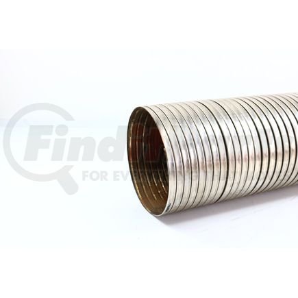 FLX300S-18 by POWER PRODUCTS - Flex Tubing, 409 Stainless Steel, Rust Resistant, 3Id x 18, 60°F to +1500°F