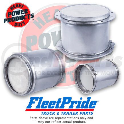 PP0151067 by POWER PRODUCTS - Diesel Particulate Filter, for Detroit Diesel/Mercedes Sprinter DD13/DD15