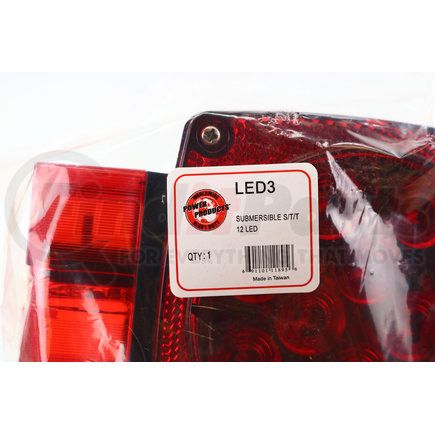LED3 by POWER PRODUCTS - Submersible Stop Tail Turn 12 Led