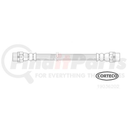 19036202 by CORTECO - Brake Hydraulic Hose