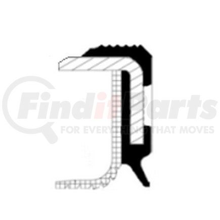 20033872B by CORTECO - Engine Crankshaft Seal for VOLKSWAGEN WATER