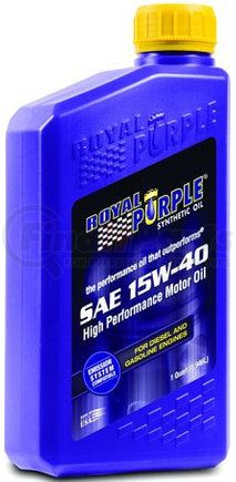01154 by ROYAL PURPLE SYNTH OILS - SAE 15W40 MOTOR