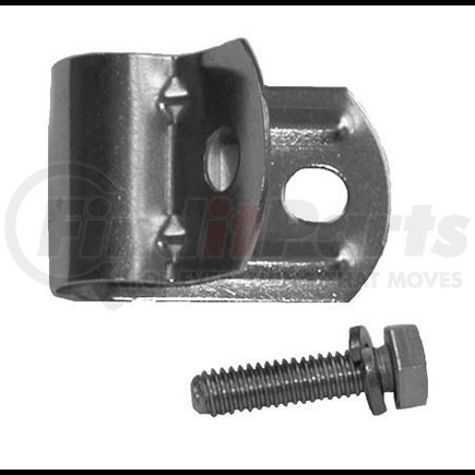 70961 by CHAM-CAL - Open Road 3/4" tube clamp, with bolt and washer for step van mirrors