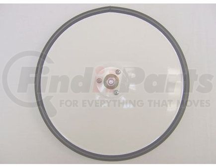 11104 by CHAM-CAL - Open Road 12" Convex Mirror, Painted White