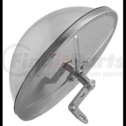 10891 by CHAM-CAL - Open Road 8 1/2" Wide Angle Convex Mirror, Stainless Steel