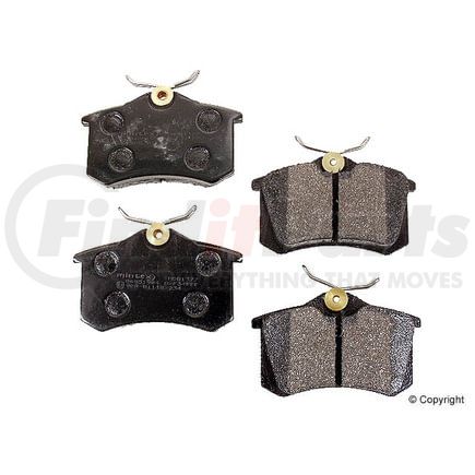 Mintex D 104 MTX Disc Brake Pad for VOLKSWAGEN WATER