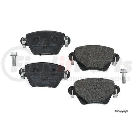 Mintex D 1071 MTX Disc Brake Pad for JAGUAR