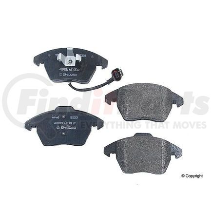 Mintex D 1107 MTX Disc Brake Pad for VOLKSWAGEN WATER