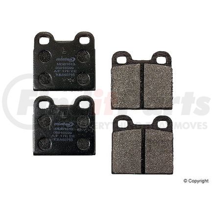 Mintex D 111 MTX Disc Brake Pad for PORSCHE