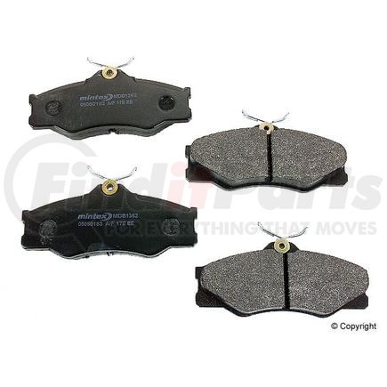 Mintex D 1139 MTX Disc Brake Pad for VOLKSWAGEN WATER