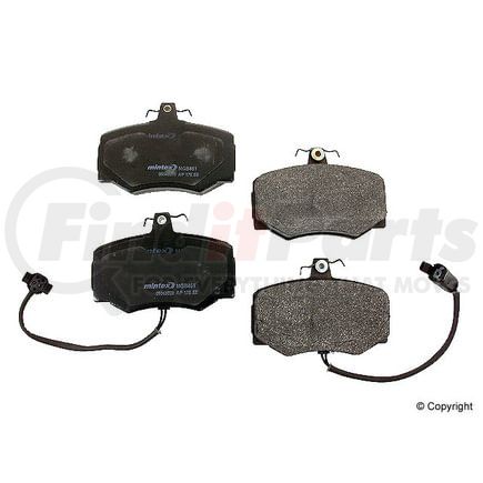 Mintex D 1225 MTX Disc Brake Pad for JAGUAR