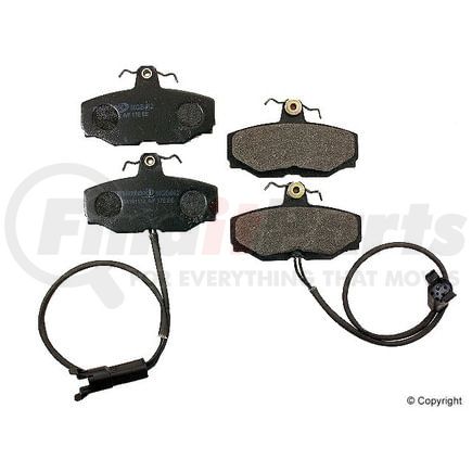 Mintex D 1226 MTX Disc Brake Pad for JAGUAR