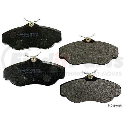 Mintex D 1336 MTX Disc Brake Pad for LAND ROVER