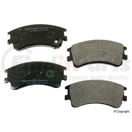 D 1484 MTX by MINTEX - Disc Brake Pad for MAZDA