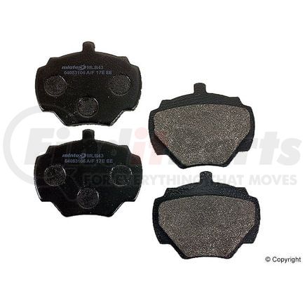 Mintex D 183 MTX Disc Brake Pad for LAND ROVER