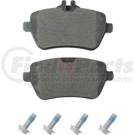 MDB 3284 by MINTEX - Disc Brake Pad for MERCEDES BENZ