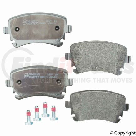 MDB2673 by MINTEX - Disc Brake Pad for VOLKSWAGEN WATER