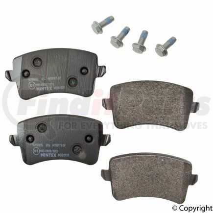 MDB2929 by MINTEX - Disc Brake Pad for VOLKSWAGEN WATER