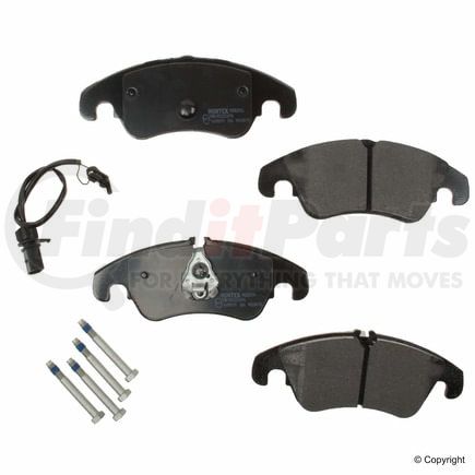 MDB2934 by MINTEX - Disc Brake Pad for VOLKSWAGEN WATER