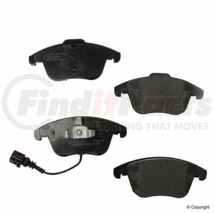 MDB2973 by MINTEX - Disc Brake Pad for VOLKSWAGEN WATER
