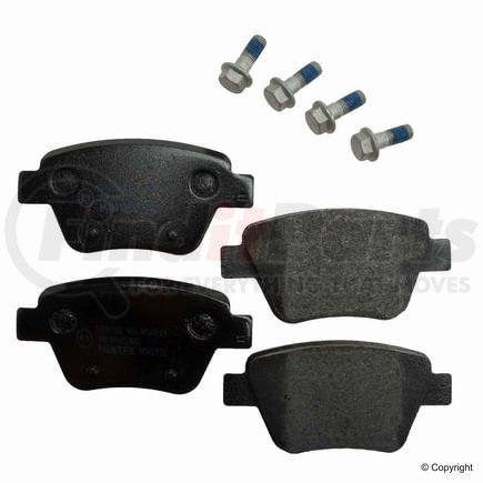 MDB2972 by MINTEX - Disc Brake Pad for VOLKSWAGEN WATER