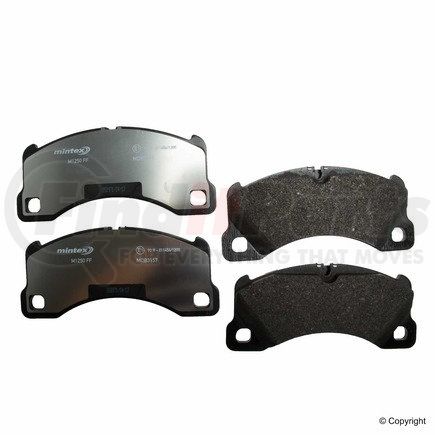 MDB3157 by MINTEX - Disc Brake Pad for VOLKSWAGEN WATER
