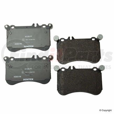 MDB3198 by MINTEX - Disc Brake Pad for MERCEDES BENZ