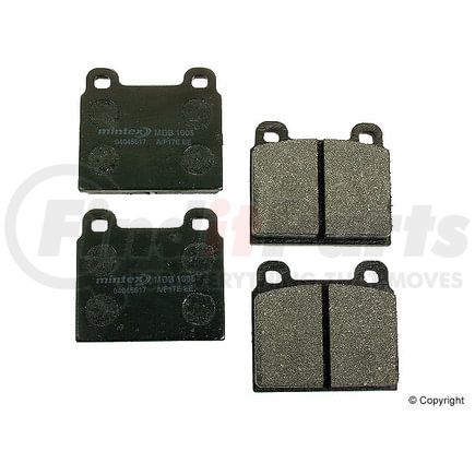 Mintex D 195 MTX Disc Brake Pad for PORSCHE