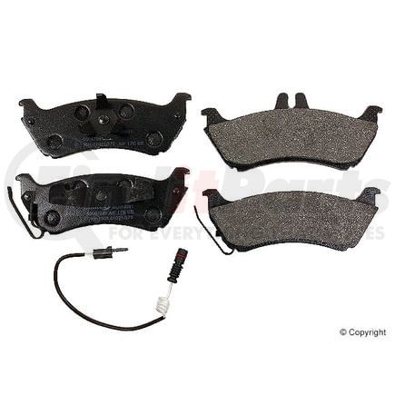 Mintex D 2007 MTX Disc Brake Pad for MERCEDES BENZ