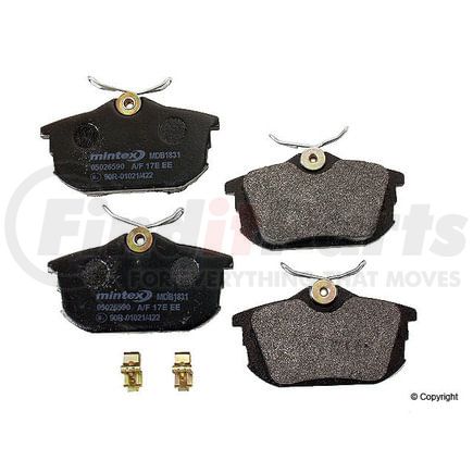 Mintex D 4001 MTX Disc Brake Pad for VOLVO