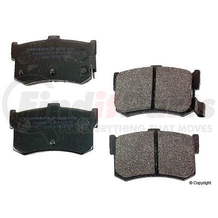 Mintex D 437 MTX Disc Brake Pad for ACURA