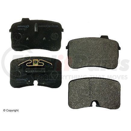 Mintex D 449 MTX Disc Brake Pad for VOLKSWAGEN WATER