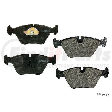 Mintex D 4570 MTX Disc Brake Pad for JAGUAR