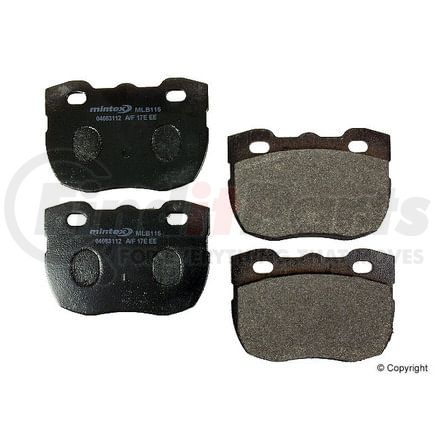 Mintex D 520 MTX Disc Brake Pad for LAND ROVER