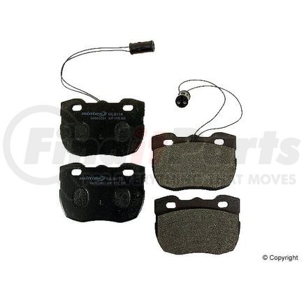 Mintex D 5400 MTX Disc Brake Pad for LAND ROVER
