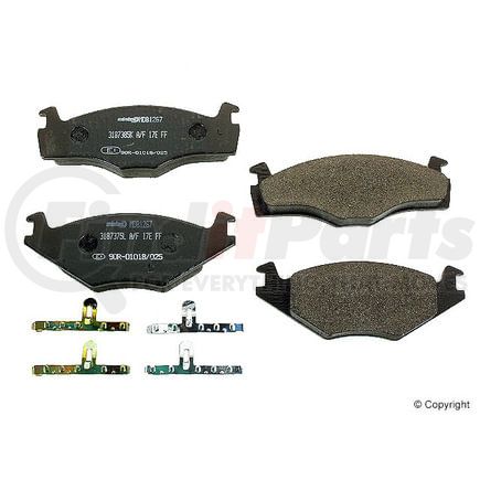 Mintex D 545 MTX Disc Brake Pad for VOLKSWAGEN WATER