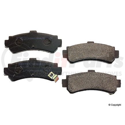 Mintex D 669 MTX Disc Brake Pad