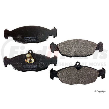 Mintex D 688 MTX Disc Brake Pad for JAGUAR