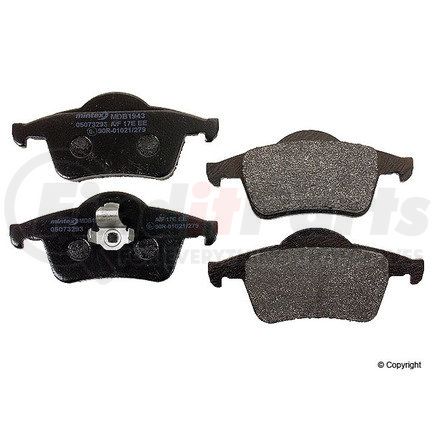 Mintex D 805 MTX Disc Brake Pad for VOLVO