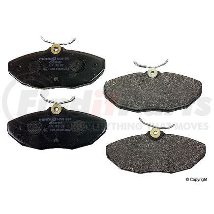 Mintex D 806 MTX Disc Brake Pad for JAGUAR