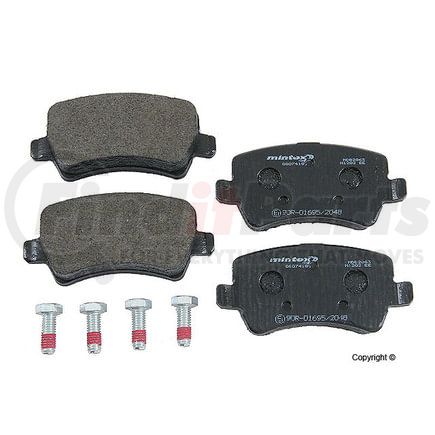 Mintex D 81307 MTX Disc Brake Pad for VOLVO