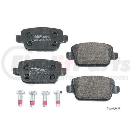 Mintex D 81314 MTX Disc Brake Pad for LAND ROVER