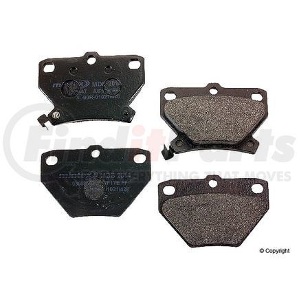 Mintex D 823 MTX Disc Brake Pad for TOYOTA