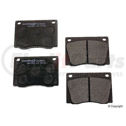 D 83 MTX by MINTEX - Disc Brake Pad for VOLVO