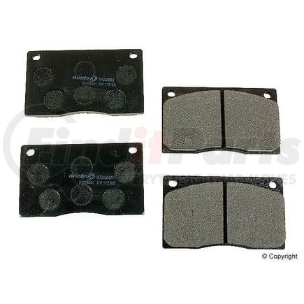 Mintex D 244 MTX Disc Brake Pad for JAGUAR