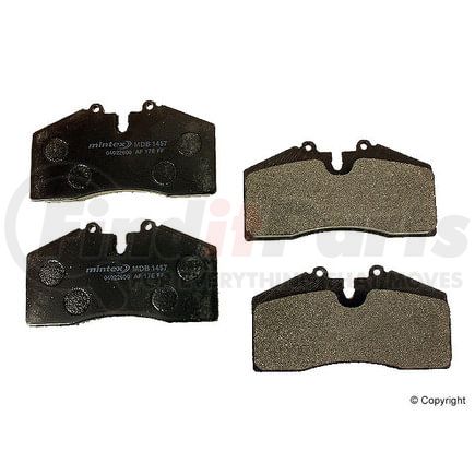 Mintex D 939 MTX Disc Brake Pad for PORSCHE