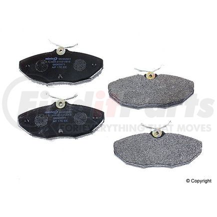 D 944 MTX by MINTEX - Disc Brake Pad for JAGUAR