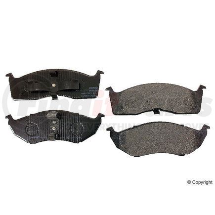 Mintex D 9591 MTX Disc Brake Pad for DODGE